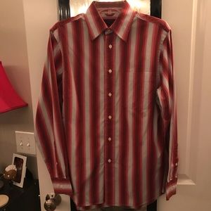 Stripped Express button up dress shirt